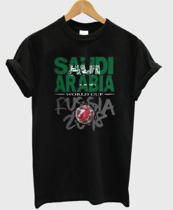 World Cup Football 2018 Russia Saudi Arabia T-Shirt