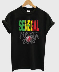 World Cup Football 2018 Russia Senegal T-Shirt