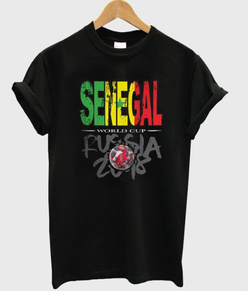 World Cup Football 2018 Russia Senegal T-Shirt