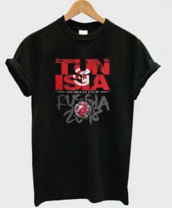 World Cup Football 2018 Russia Tunisia T-Shirt