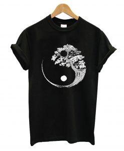 Yin Yang Bonsai Tree T-Shirt