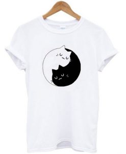 Yin Yang Cats Kittens T-Shirt