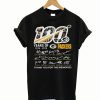 100 Years Of Green Bay Packers 1919 2019 Thank You For The Memories T-Shirt