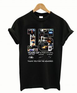 15 Year Of Supernatural T-Shirt