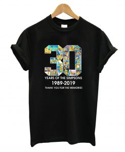 30 Years of The Simpsons 1989 – 2019 T-Shirt