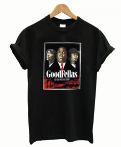 3Forty Inc Mens Tupac Biggie Eazy E Goodfellas T-Shirt