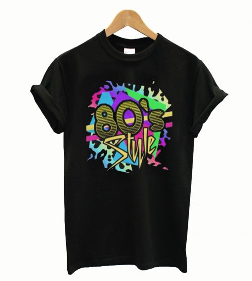 80’s Style Colorful T-Shirt