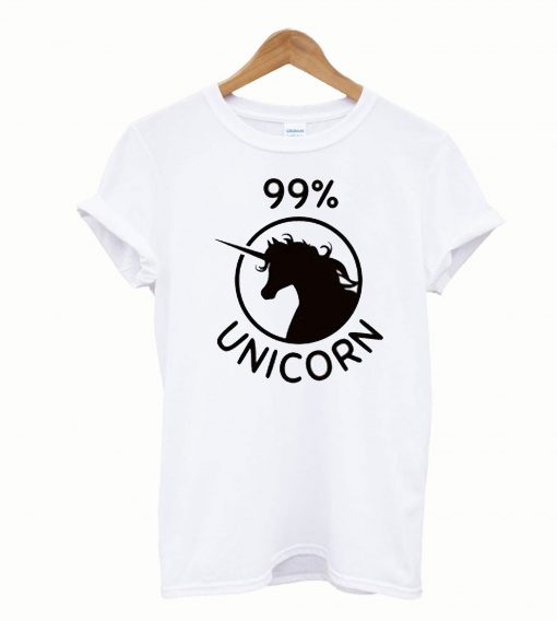 99% Unicorn, I’m a unicorn T-Shirt