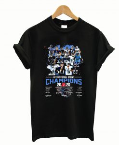 AFC Divisional Round Champions 2020 Signature T-Shirt