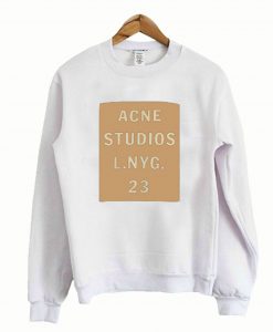 Acne studios l nyg 23 sweatshirt