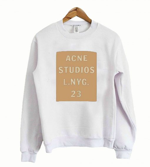 Acne studios l nyg 23 sweatshirt
