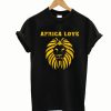 Africa Love Golden Lion T-Shirt