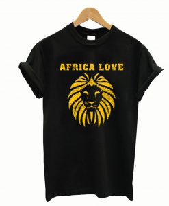 Africa Love Golden Lion T-Shirt