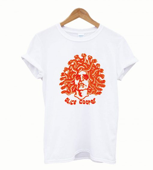 Alice Cooper Medusa Snake Head T-Shirt