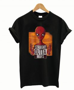 Alien Deadpool Straight Outta Mars T-Shirt