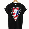 American Flag Tuxedo T-Shirt