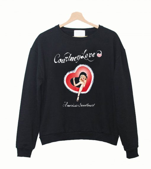 America’s Sweet Heart Courtney Love Hole Band Sweatshirt