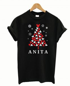 Anita Disney Mickey Christmas T-Shirt