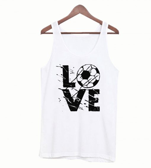 LOVE Soccer Racerback Tanktop