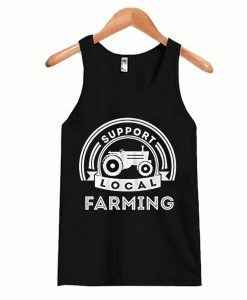 Shirts By Sarah Men's Support Local Farming Tanktop