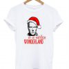 Walken in a Winter Wonderland Christmas T-Shirt