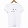 Wanderlust Definition T-Shirt