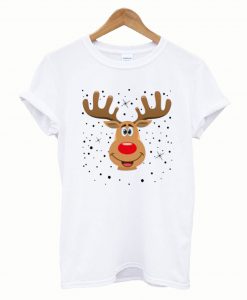 Weihnachten Rentier Kopf T-Shirt