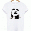 White Grunge Courtney Love T-Shirt