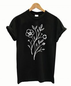 Wildflower Stippled Tattoo T-Shirt