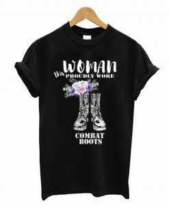 Woman Combat Boots T-Shirt
