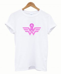 Wonder Woman Breast Cancer Awareness T-Shirt