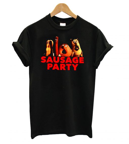 Sausage Party Retro T shirt