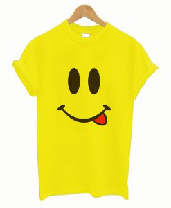 Smiley Face Tounge T-shirt