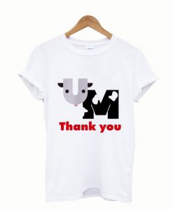 Thank you T shirt