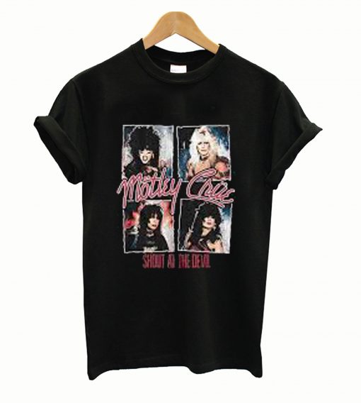 shout at the devil motley crue t shirt