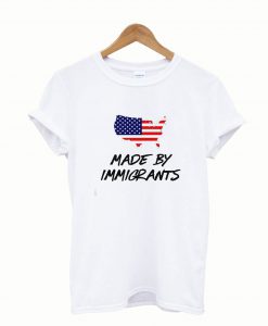 Flag Made By Immigrants T Shirts