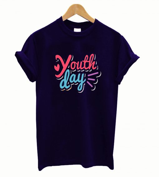 International Youth Day Blue T shirt