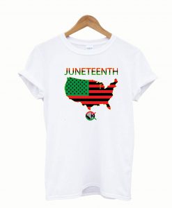 Juneteenth White T shirt