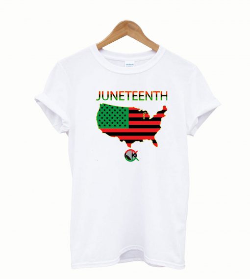 Juneteenth White T shirt