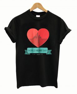 World Heart Day Tee Shirt