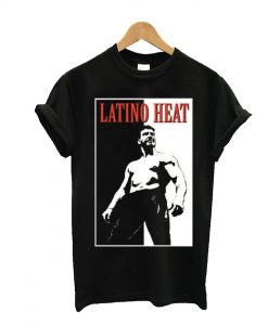 Eddie Guerrero Latino Heat Black T Shirt