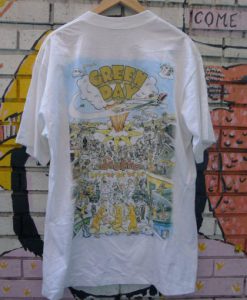 Green Day Dookie Bintage T shirt