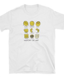 History of Art Graphic T Shirt