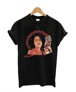 Selena Quintanilla Floral T Shirt