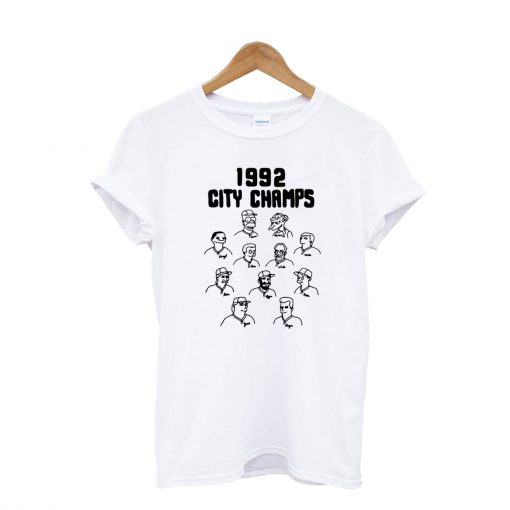 The Simpsons 1992 City Champs T Shirt