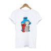 Uniqlo White Kaws X Sesame Street Graphic T-Shirt