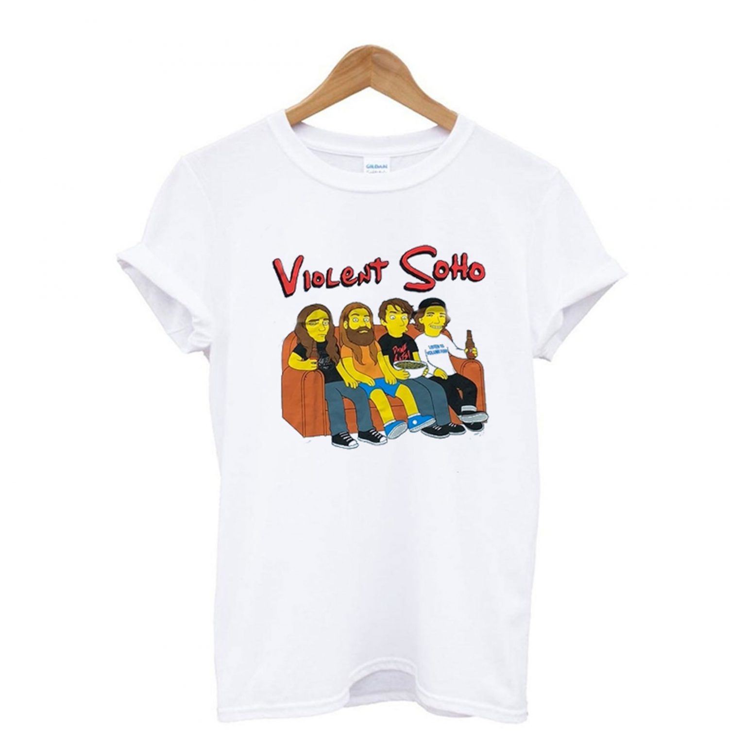 Violent Soho Simpsons T Shirt