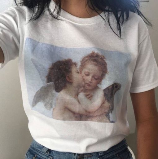 Baby Angels Kissing T Shirt