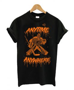 Anytime Anywhere Black T Shirt