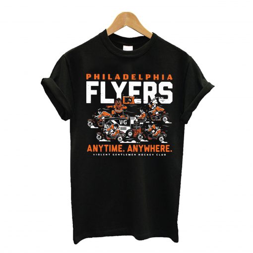 Anytime Anywhere Flyers T Shirt